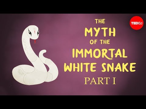 The Chinese myth of the immortal white snake - Shunan Teng