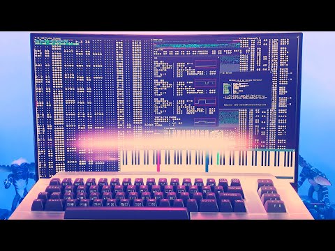 CODE VERONICA - 8bit SID Chiptune version on Commodore 64 played by real SID chip 6581R3 / Retrowave