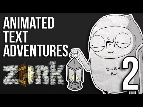 Animated Text Adventures - ZORK - PART 2/2