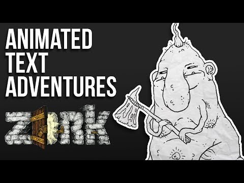 Animated Text Adventures - ZORK - PART 1/2