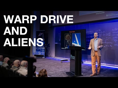 Warp Drive and Aliens, Bryan Gaensler Public Lecture