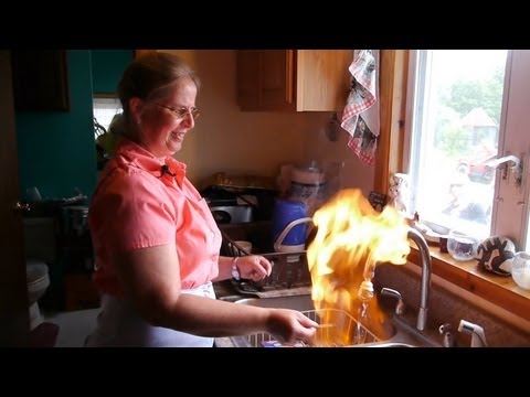Water on Fire - Marcellus Shale Reality Tour Part 1 - Fracking
