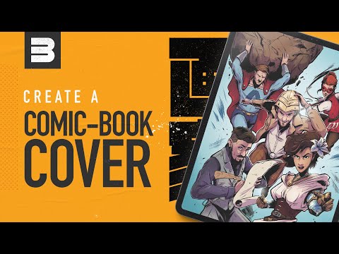 How to create a comic book cover: My process