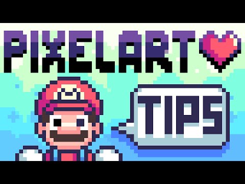 5 tips to MASTER your pixel art in 5 MINUTES