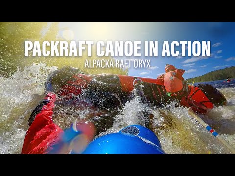 Packraft Canoe in Action — Alpacka Raft Oryx