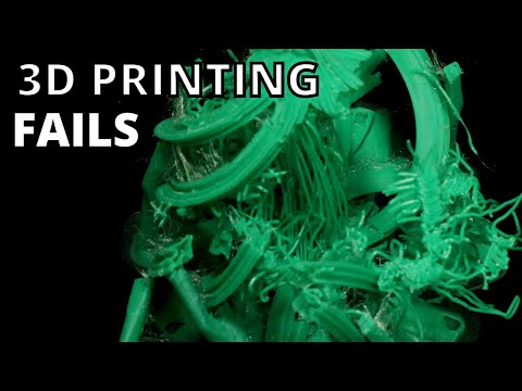 3D Printing Fails Compilation - Ender 3 V2