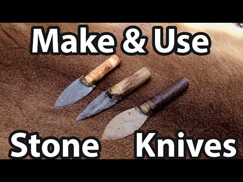 How to Make and Use a Stone Knife