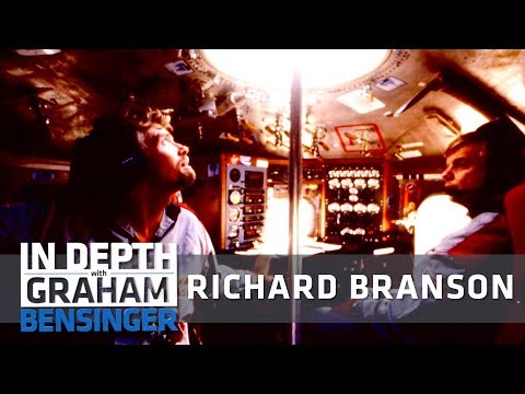 Richard Branson, Cheating death in a giant balloon