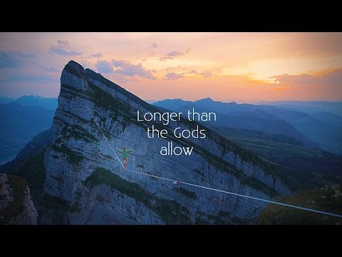 World's longest highline in Switzerland