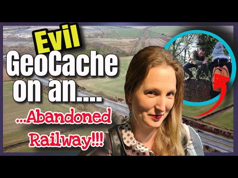 Evil Geocache on an Abandoned Railway