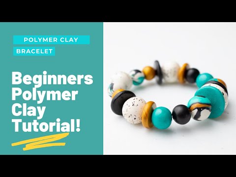 Polymer Clay Bracelet Beginner Tutorial