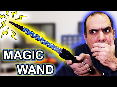 Building an Electric Magic Wand to Celebrate 4 MILLION SUBS