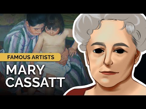 MARY CASSATT - Artist Biography & Portrait Drawing