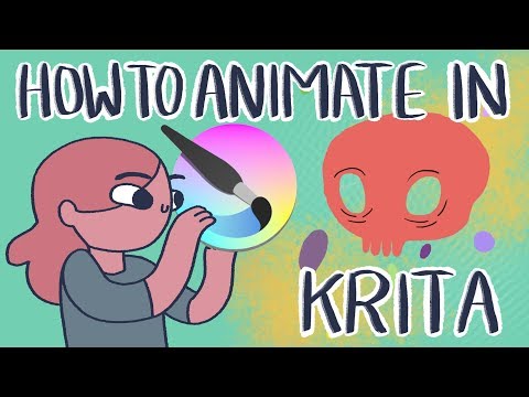 FREE 2D Animation Software / How to Animate in Krita!
