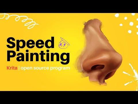 Speed Painting (Krita) Nose