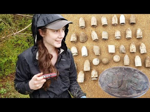 Metal Detecting Huge Civil War Camp in Virginia Found Insane Relics!