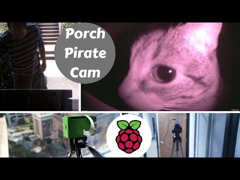 Porch Pirate Raspberry Pi HQ Camera | MotioneyeOS