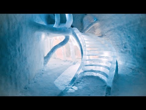 Sleeping in a -10C hotel made ENTIRELY OF ICE!