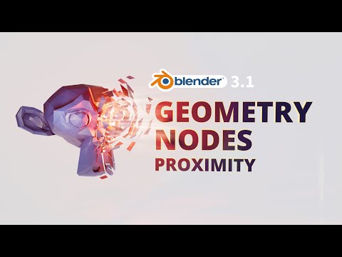 Blender Geometry Nodes Proximity Disintegration For Beginners | Part 2/3