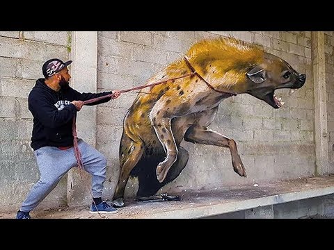3D Graffiti murals