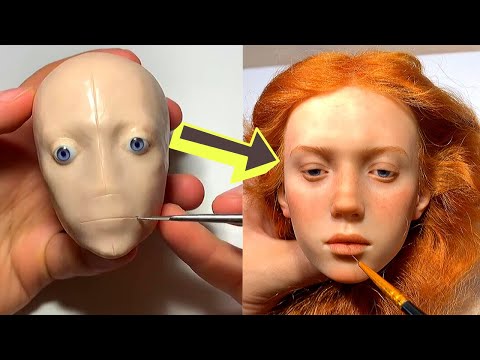 Hyper Realistic Polymer Clay Dolls by Michael Zajkov