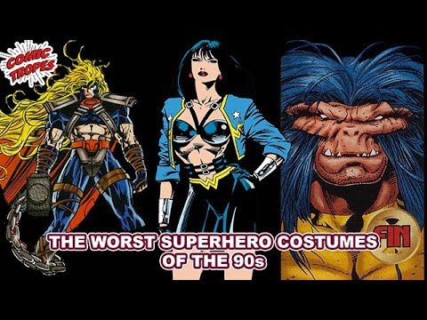 The Worst New Superhero Costumes of the 90s