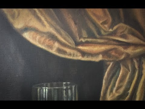 Painting a Still Life (Drapery): An Oil Painting Demonstration