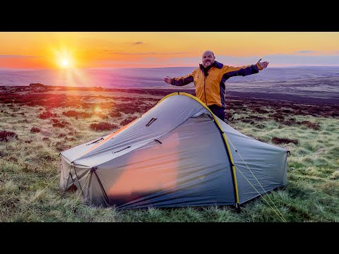 WILD CAMPING in my dream TENT