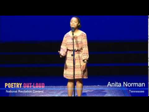 2014 National Champion Anita Norman (TN) recites The Layers by Stanley Kunitz