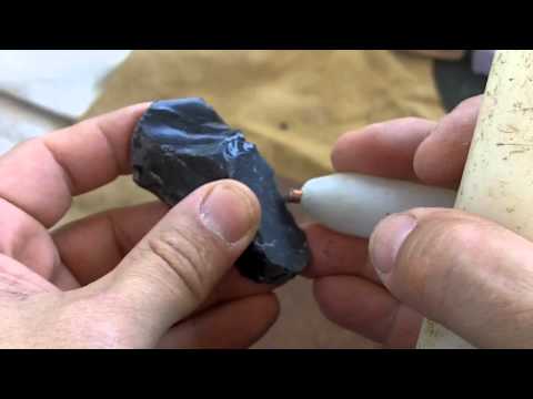 Obsidian Arrowhead Part 1/2