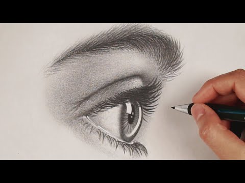 How to Draw an Eye from the Side