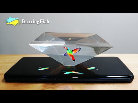 How to Make 3D Hologram Projector with Resin