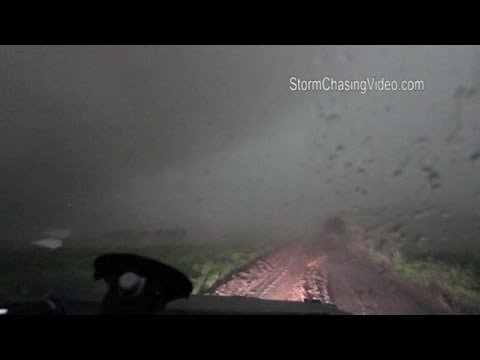 Storm chaser's worst nightmare in tornado