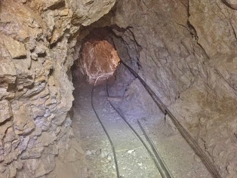 Exploring an Abandoned, Three-Level Fluorite Mine