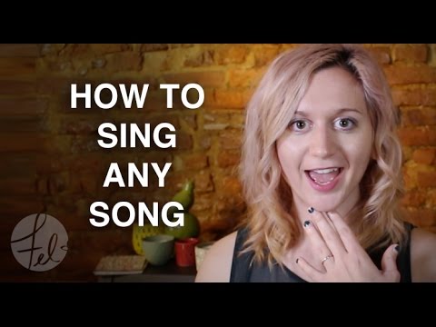 How to Sing Any Song - Modified Lyrics - Felicia Ricci