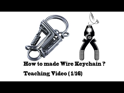 Stainless Steel Wire Handmade Keychain