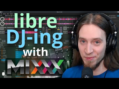 Mixxx is an incredible FOSS DJ-ing program (Free Open Source)