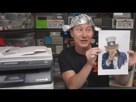 EEVblog No. 825 - Your Printer Is Spying On You!