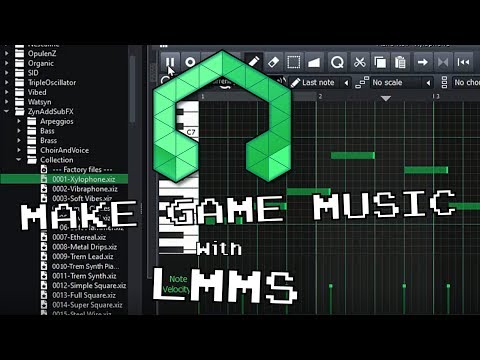 HOW TO MAKE GAME MUSIC [Free] || Music For your Games || LMMS