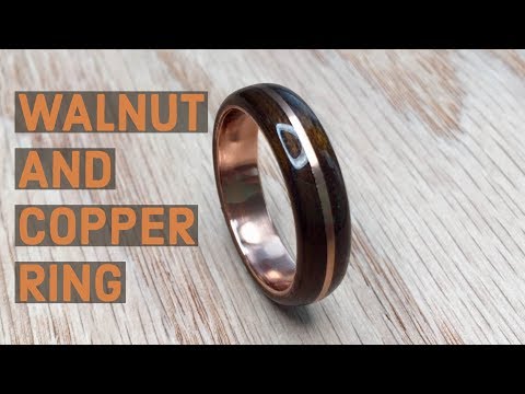 Creating a Walnut and Copper Bentwood Ring