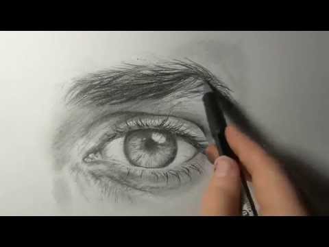 Akiane - Drawing an Eye
