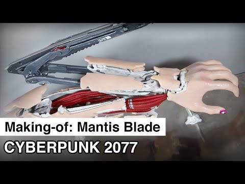 Mantis Blade, Cyberpunk 2077 Cosplay Prop