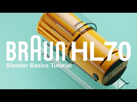 Blender Tutorial | Prop Design Braun HL70