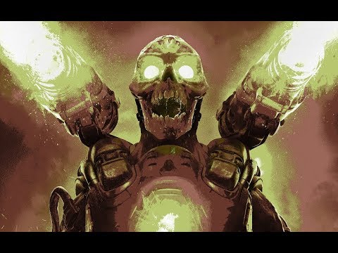 DOOM cinematic trailer played on Commodore 64