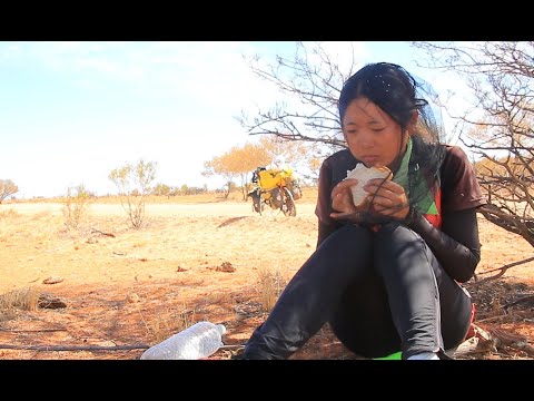 Toughest Australia Outback Cycling Dirt Road Camping
