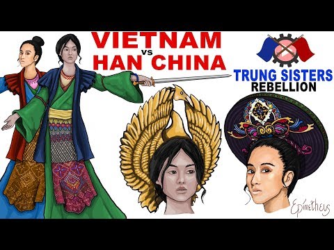 Trung Sisters Rebellion History of Ancient Vietnam