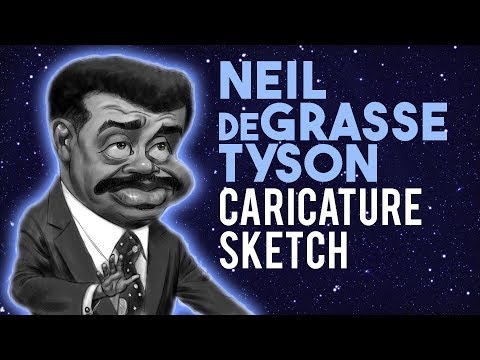 Neil deGrasse Tyson Caricature
