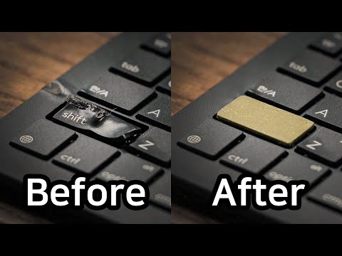 Mending a Molten Keyboard With a 3D Pen