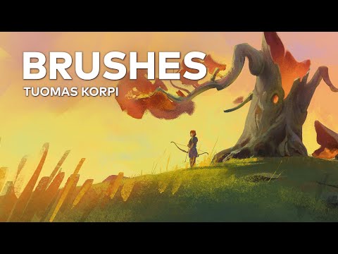 Brush and Painting Demonstration by Tuomas Korpi