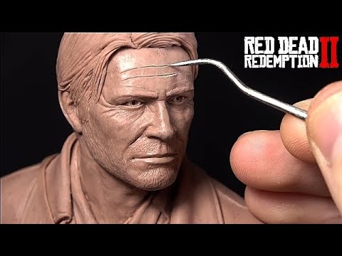 Sculpting Arthur Morgan Riding